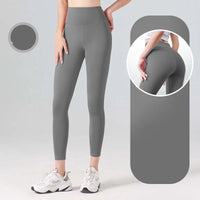 Women’s High-Waisted Seamless Peach-Lift Yoga Pants – Sculpting, Cooling & Flexible