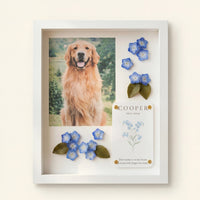 Forever in Bloom Pet Memorial Shadow Box