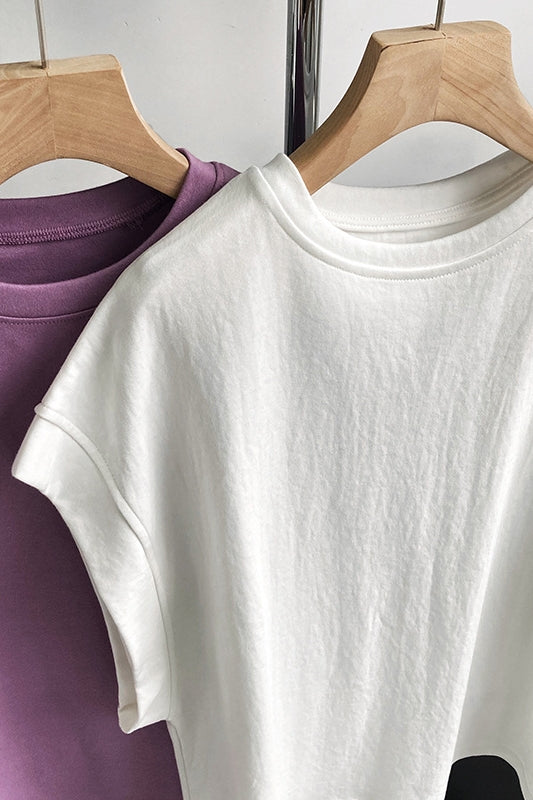 Cotton Loose Short Sleeve T-Shirt