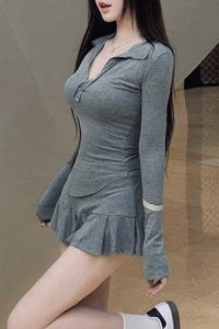 Slim-Fit Midi Dress