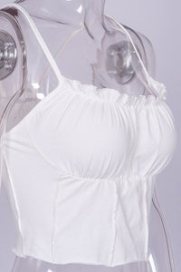 Slim Fit Satin Camisole Top
