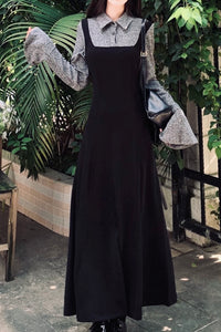 Slim Fit Long-Sleeve Maxi Dress