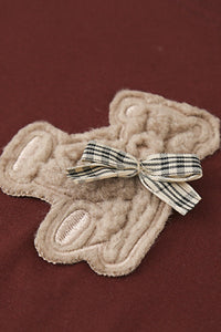 Bear Embroidered Tee