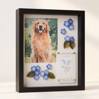 Forever in Bloom Pet Memorial Shadow Box
