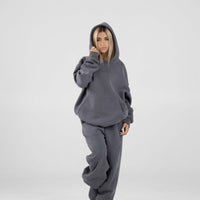 Embroidered Sweatpants – Cozy Fall Lounge Suit