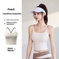 Padded Camisole Yoga Tank Top – Built-In Support for Active Comfort
