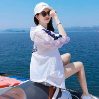 Women’s Colorblock Lightweight Sun Protection Jacket – Breathable, Wind-Resistant, Stylish Layering Piece