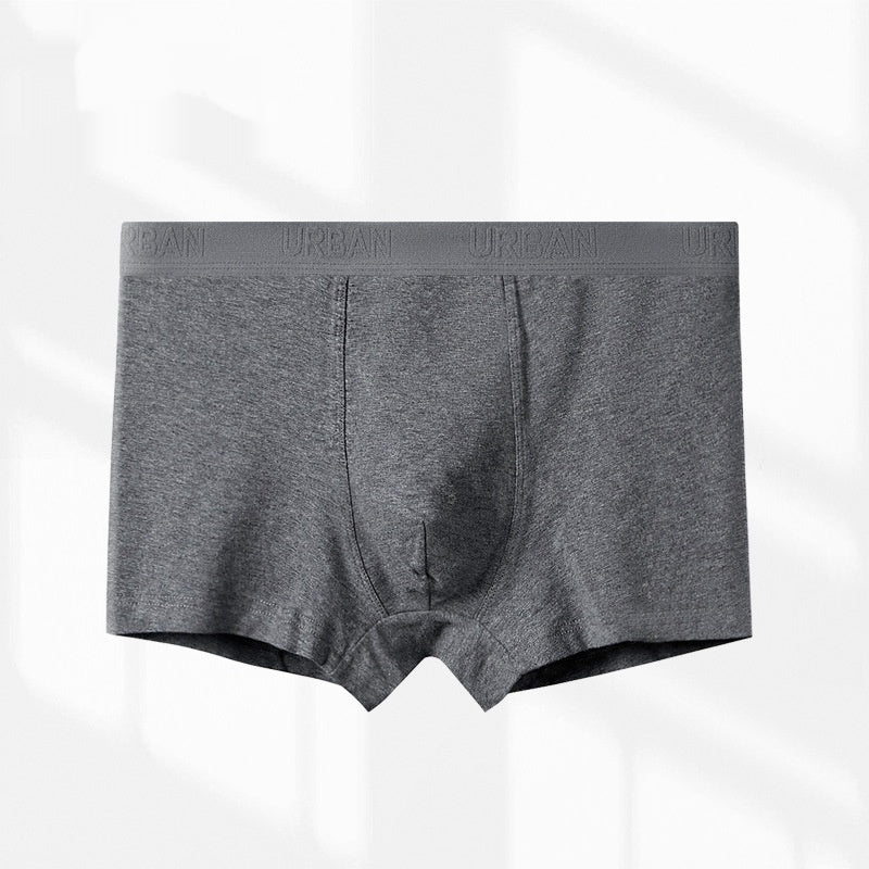 Men’s Antibacterial Breathable Cotton Boxer Briefs
