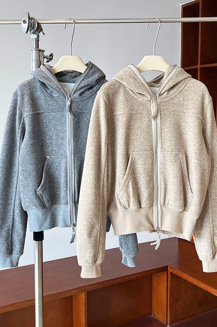 Double-Zip Hoodie