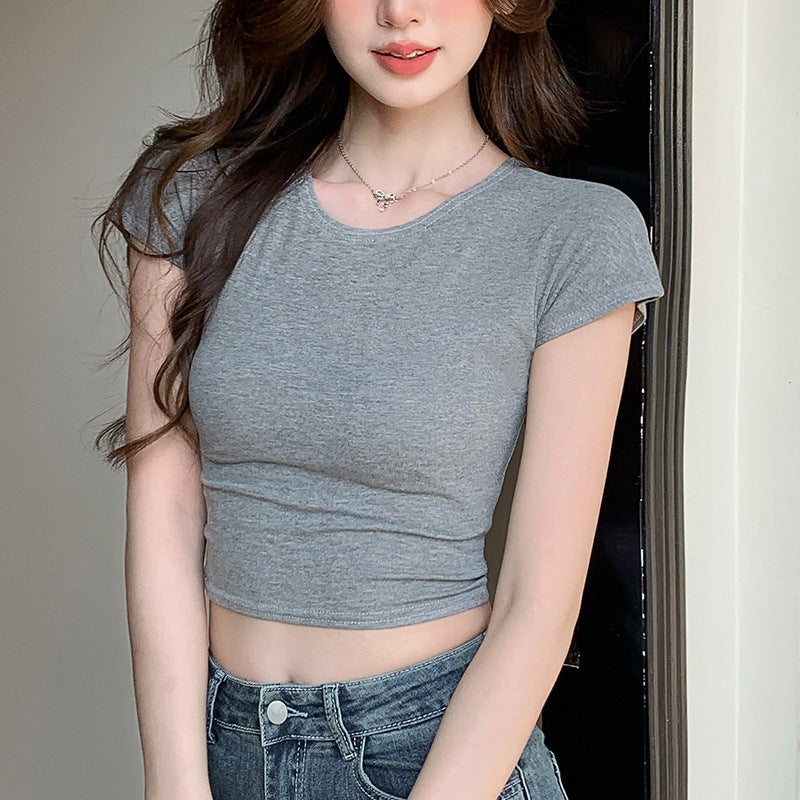 Minimalist Slim Fit Viscose T-Shirt – Soft, Breathable, and Versatile