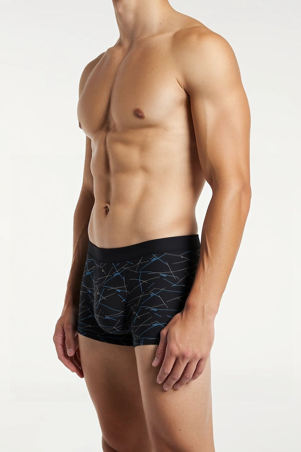 Men’s Mid-Rise Boxers Briefs - 4 Pack