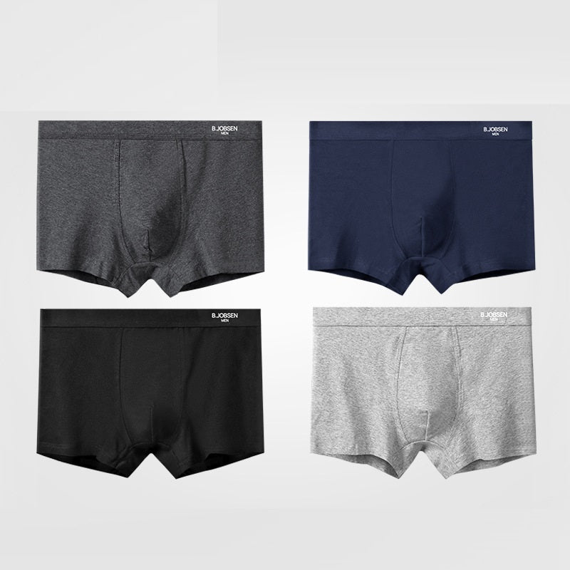 Men’s Antibacterial Cotton Boxer Briefs