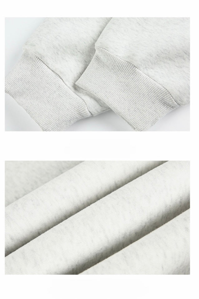 Casual Cotton Pullover Hoodie