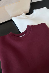 Round Neck Sweatshirt