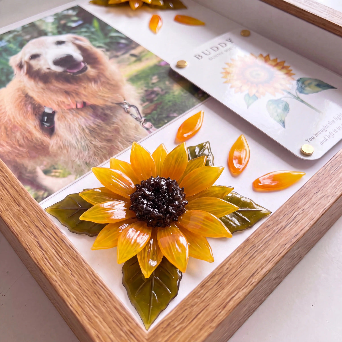 Sunny Soul Pet Memorial Shadow Box