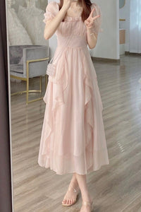 Feminine Flowy Maxi Dress