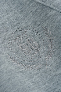 Round Neck Embroidered Sweatshirt