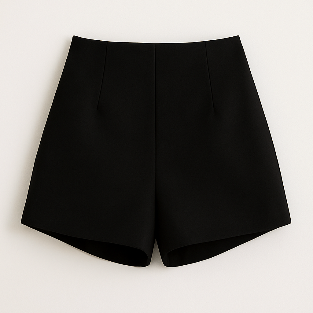Women’s High-Waisted Stretch Lounge Short Trousers – Comfortable, Flowy & Breathable
