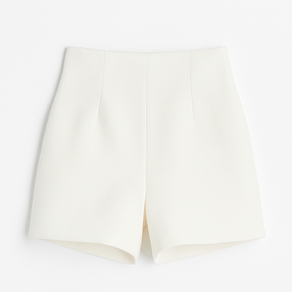 Women’s High-Waisted Stretch Lounge Short Trousers – Comfortable, Flowy & Breathable