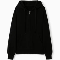 Women’s Zip Oversized Hooded Sweater