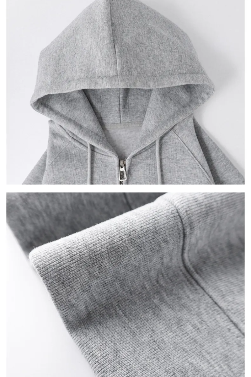Women’s Zip Oversized Hooded Sweater