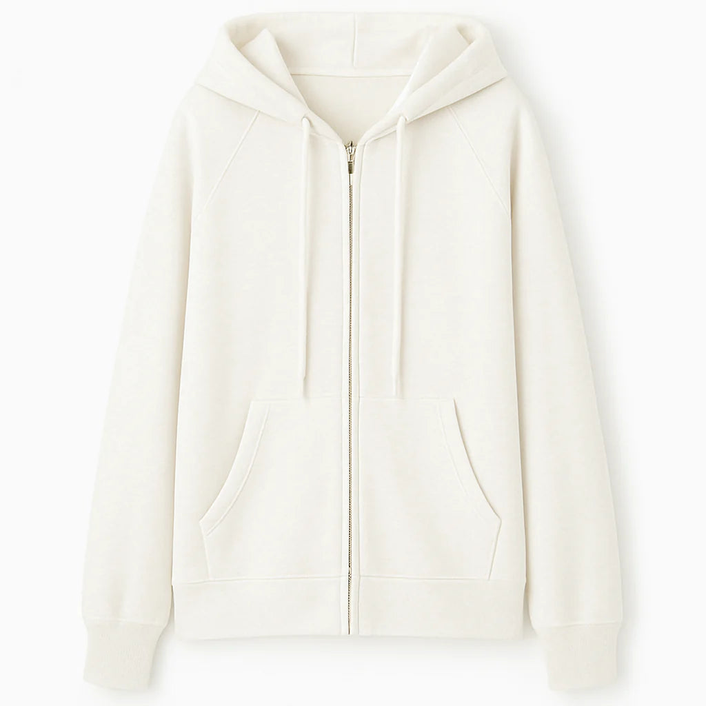 Women’s Zip Oversized Hooded Sweater