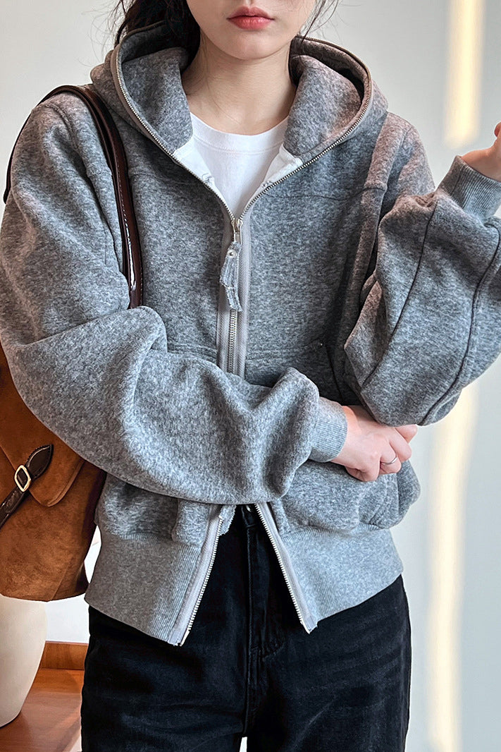 Double-Zip Hoodie
