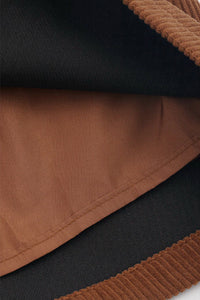 High Waisted Corduroy Skirt