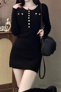 Slim-Fit Mini Dress