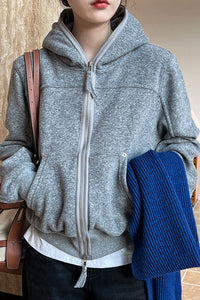 Double-Zip Hoodie