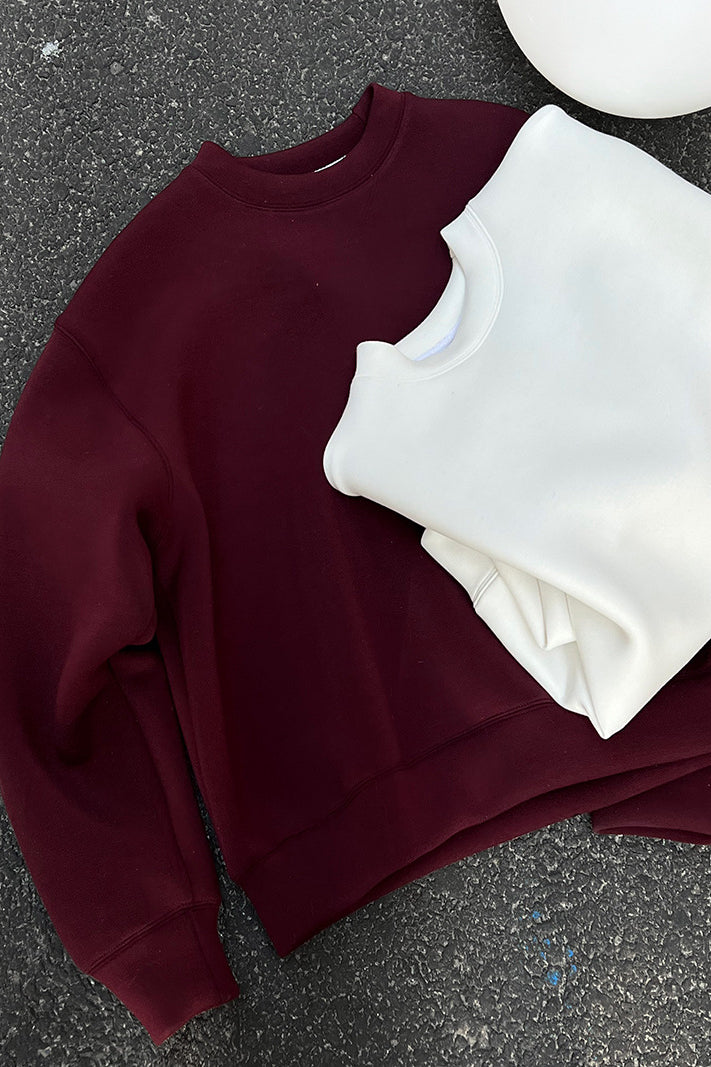 Round Neck Sweatshirt