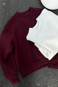 Round Neck Sweatshirt