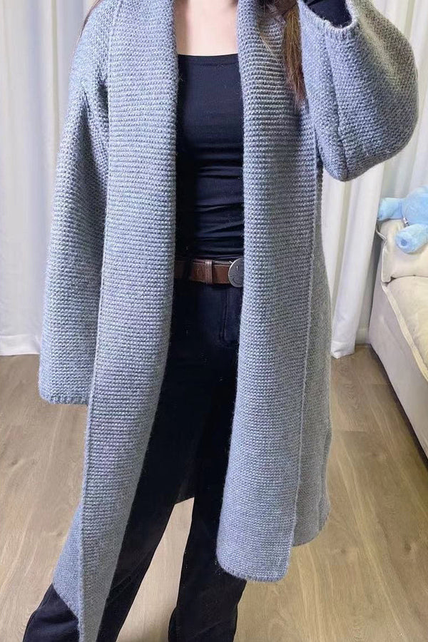 Knit Longline Cardigan