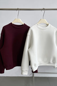 Round Neck Sweatshirt