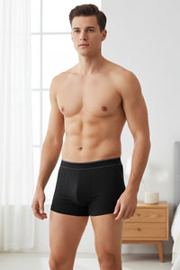 Men’s Breathable Cotton 4“ Boxer Briefs (4-Pack)