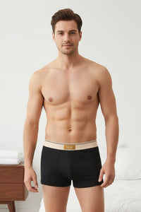 Men’s Cotton Antibacterial 4" Boxers Briefs (4-Pack)