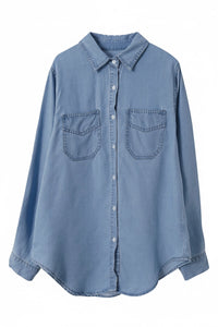 Cotton Blue Denim Shirt
