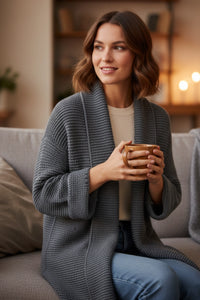 Knit Longline Cardigan