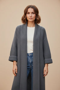 Knit Longline Cardigan