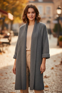 Knit Longline Cardigan