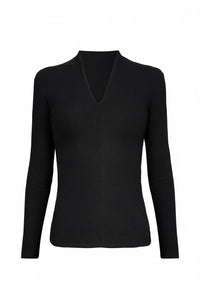 Long Sleeve V-Neck Top