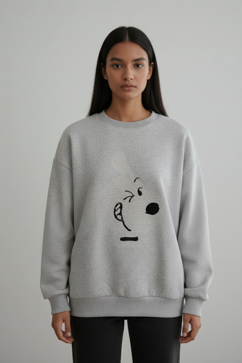 Casual Loose-Fit Sweatshirt