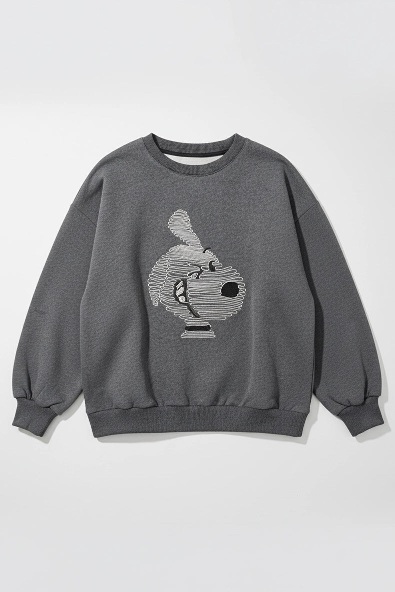 Casual Loose-Fit Sweatshirt