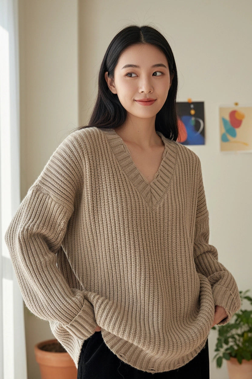 Oversized Knit Sweater