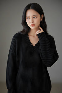 Oversized Knit Sweater