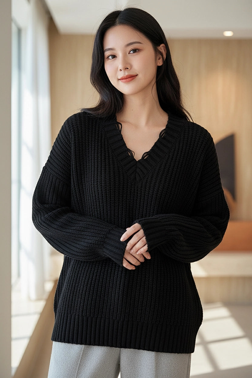 Oversized Knit Sweater