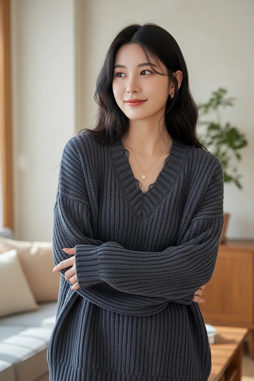 Oversized Knit Sweater