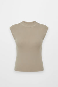 Slim-fit Wool Knit Top