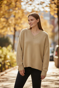 Cozy V-Neck Sweater