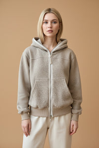 Double-Zip Hoodie